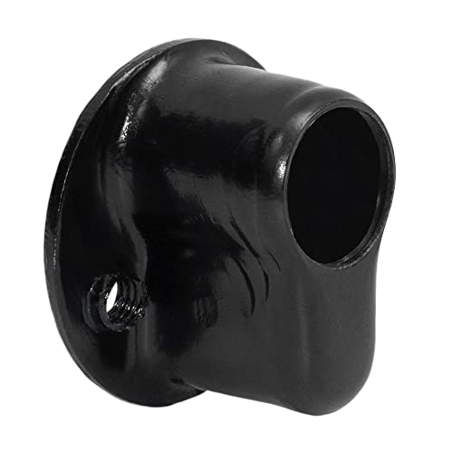 JEVX Escudo EZ Calavera Ezcurra de Seguridad con Boca Ancha para Sustituir Bombin – Casquillo Adaptador Protector de Cerradura para Puertas Negro