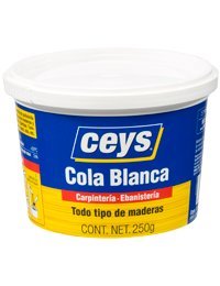 Cola Blanca 1/4 l. - un cuarto de litro - bote de 250 ml. - Garantía ceys