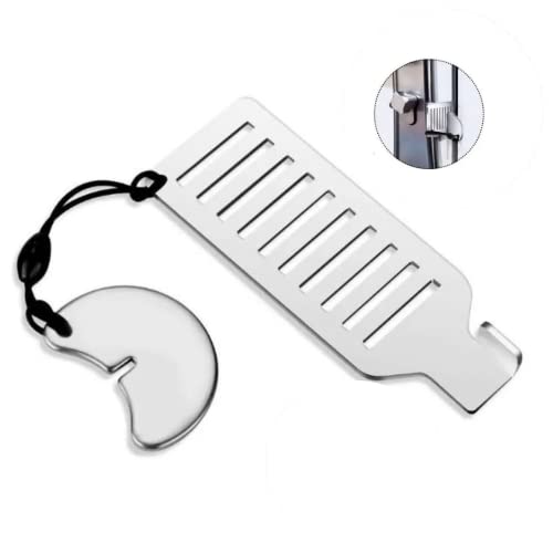 Cerradura de puerta para viajes. Cerradura para Airbnb, hotel, apartamentos, habitaciones. Cerradura sólida para mayor aguante y durabilidad. Cerradura para mayor privacidad, seguridad y tranquilidad
