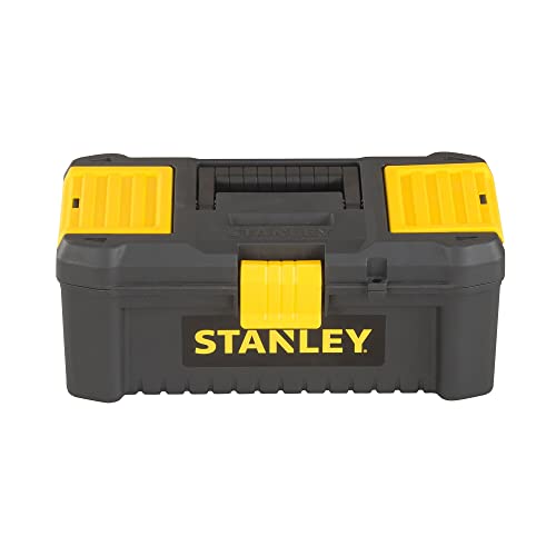 STANLEY STST1-75514 - Caja de herramientas de plástico con cierre de plastico, 32 x 17.5 x 13.3 cm