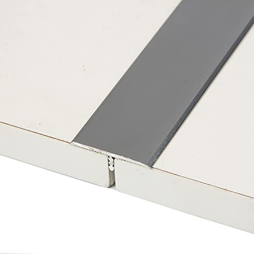 tapajuntas Suelo Tira De Transición De Puertas De Aluminio, Alfombra En Forma De T para Azulejos Ajuste del Borde del Piso para Cocina, Dormitorio, Baño, 3,3 Cm De Ancho (Color : Style7)