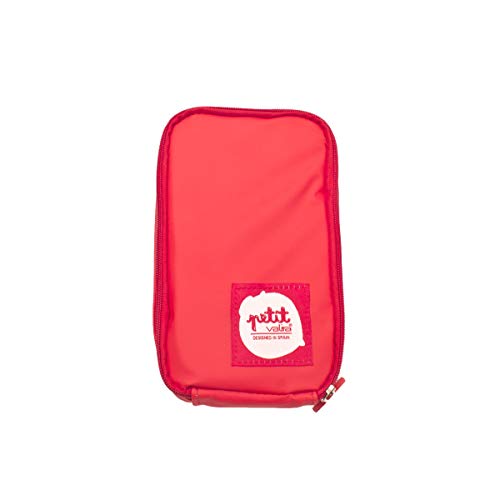 Valira Petit Bolsa Porta Alimentos, Poliuretano, Frambuesa, 13.5 X 4.5 X 24