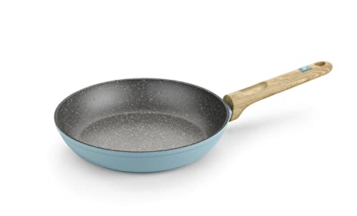 BRA NORDIK - Sartén 24 cm, aluminio forjado con antiadherente, apta para todo tipo de cocinas incluida inducción