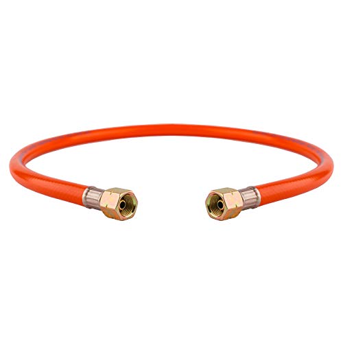 BFG Manguera de gas butano propano, clase 2-6,3 mm, 2 conectores de latón de 1/4