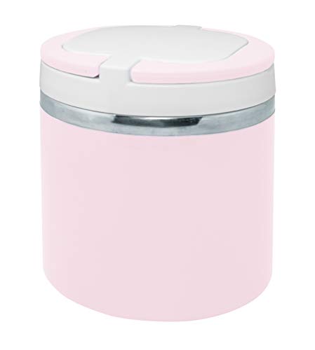NERTHUS Termo para solidos Rosa Pastel niñas de 700 ml de Capacidad, Acero Inoxidable 18/8 (FIH 752)