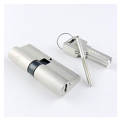 Cilindro Serratura,Cilindro per porta Seguridad de la ventana de la puerta de la puerta de bloqueo abierto 55 60 70 70 80 90 mm Cilindro de la sala de estar de la sala de estar de la manija de la llav