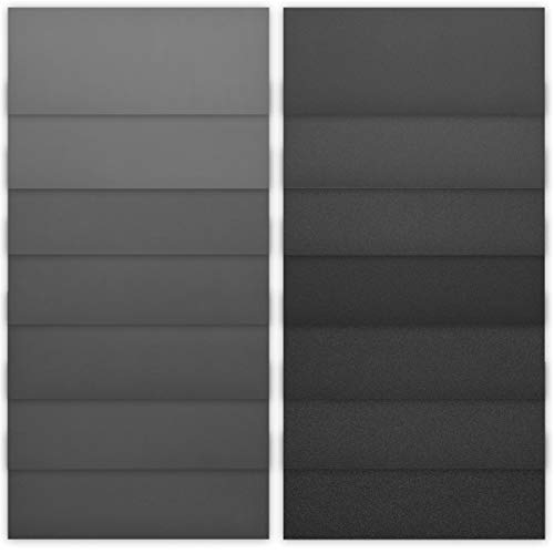 Navaris Set de 42 papeles de lija - Para lijado en seco y húmedo - Lijas impermeables de granos del 120 a 3000 - Para casa y coche - 93 x 230 mm