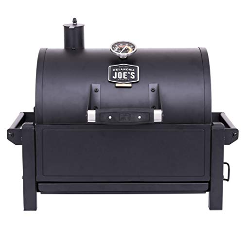 Oklahoma Joe's 19402088 Rambler parrilla de carbón portátil, color negro