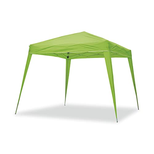 wasabi Carpa Plegable 3x3m Compact Verde de jardín, terraza, Camping, Playa