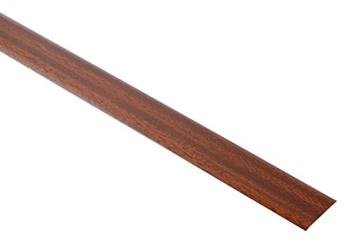 Brinox B810903 - Tapajuntas moqueta estrecho adhesivo (82 cm) color madera oscura