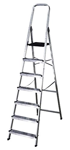 Silbor - Escalera aluminio domestica 7 peldaños