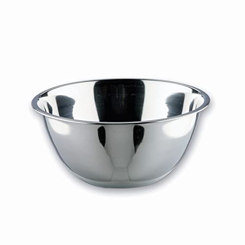 Lacor - 14025 - Bol Cónico GARINOX, Cuenco para Comida, Ensaladera, Recipiente para Alimentos, Acero Inoxidable, 24 cm, Capacidad: 2,5 L