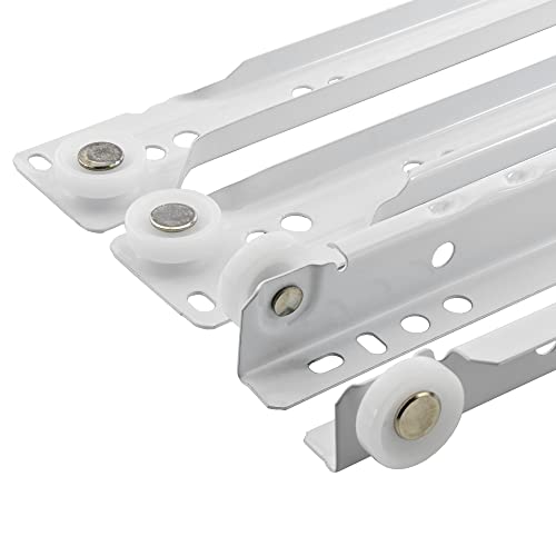 2 X Mprofi MT® (1 Par) Guías para Cajones-Correderas de Cajón-Extracción de Cajones-Guias Telescopicas Para Cajones-Rieles para Cajones-Guías Laterales para Cajones-Extracción Parcial-L:250mm