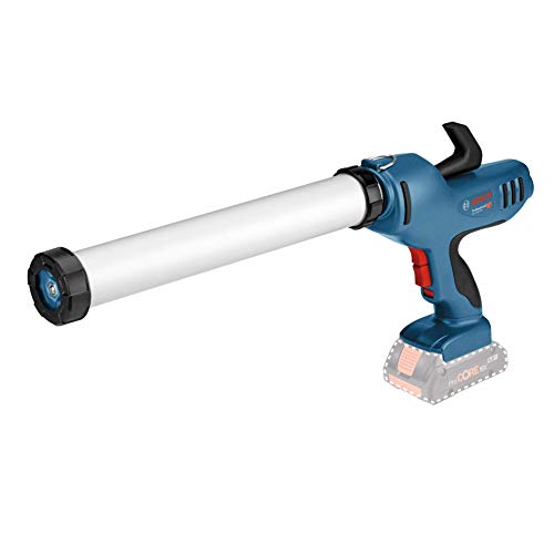 Bosch Professional 18V System GCG 18V-600 - Pistola de silicona a batería (fuerza 3,5 kN, control de velocidad, compatible cartucho máx. 400 ml + bolsa máx. 600 ml, sin batería, en caja)