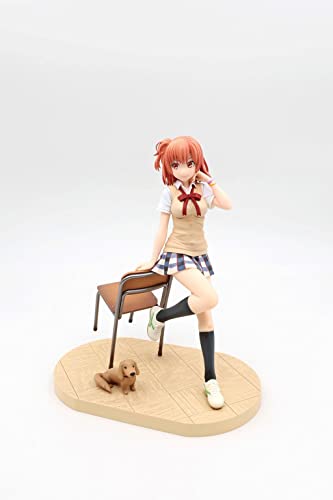 ZLCO My Teen Romantic Comedy Snafu Climax! Figure Yui Yuigahama 1/8 Size PVC Anime Figure, Multicolor (Sitting Position Ver.)