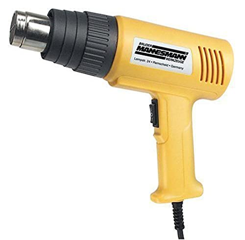 Mannesmann M 49500 - Pistola de aire caliente (2000 W, incluye 4 accesorios), 230 V || 50Hz