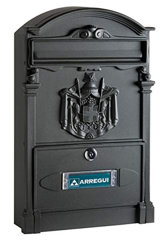 Arregui M70925 - Buzon exterior aluminio fundido e-2615 grafito