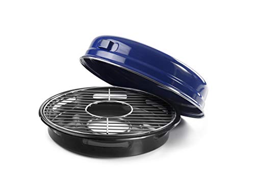 Ibili 980032 CHURRASQUERA, Stainless Steel, Negro,azul
