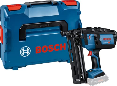 Bosch Professional 18 V System GNH 18 V-64 - Clavadora a batería (Ø máx. 1,6 mm, Clavos 32/64 mm, Sin batería, en L-Box), Disparo Simple