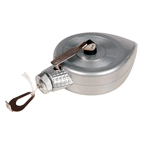 Silverline Tools CB61 - Tiralíneas con cajetín metálico (30 m)
