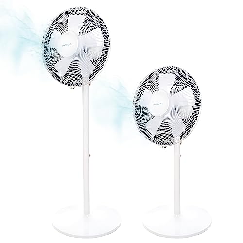 Cecotec Ventilador de Pie y Sobremesa EnergySilence 535 2in1. 40 W de Potencia, Diámetro 16
