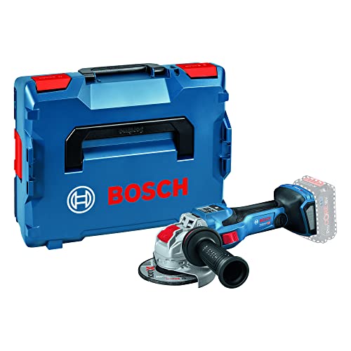 Bosch Professional BITURBO GWX 18V-15 SC - Amoladora angular a batería (18V, disco Ø 125 mm, X-LOCK, velocidad variable, Connectivity, sin batería, en L-BOXX)