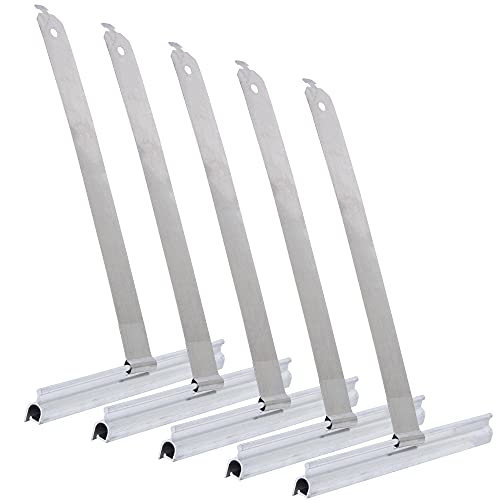 ECENCE 5x Maxi flejes para persianas - tirantes para persianas - fleje tirante para persianas - Fijaciones para persianas - Muelle de suspensión para persianas - fleje para persia