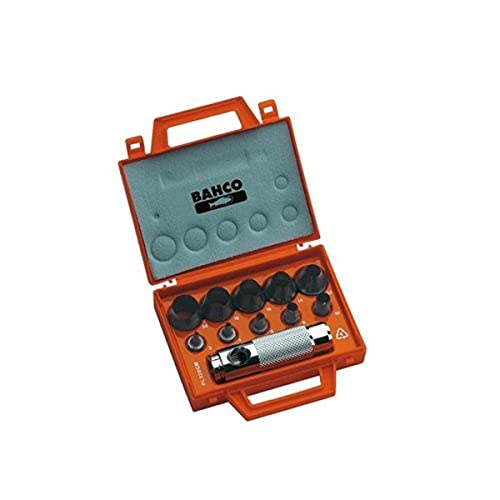 Bahco 400.003.020 - Juego Sacabocados, 11 Piezas