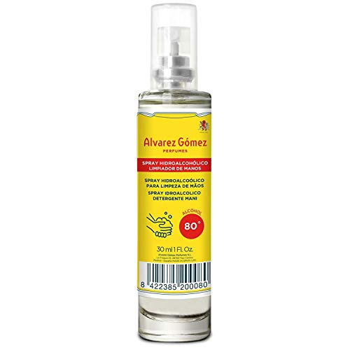 Alvarez Gomez Spray Higienizante, Amarillo, 30 Mililitros