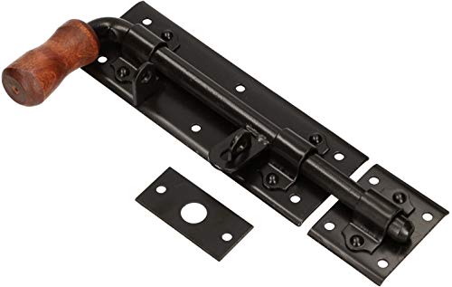 KOTARBAU 05907465903042 Pestillo para Puerta, Negro, 280 mm
