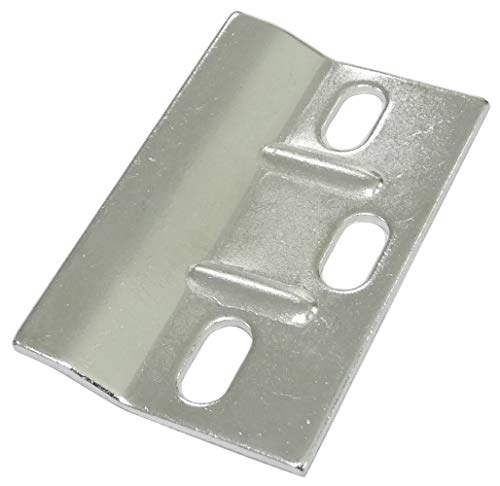 AERZETIX: 10x Placa Trasera de fijación para Colgar armarios Muebles de Pared 61/38mm C41528