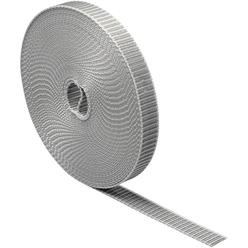 Schellenberg 81202 - Correa de persiana (18 mm, 12 m), color gris