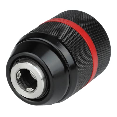 Taladro Chuck Universal sin Llave de Cambio Rápido, Portabrocas Manual sin Llave Mount 1/2-20UNF 1~13mm Portabrocas Autoajustable para Múltiples Propósitos