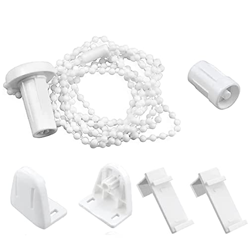 IUDWCG 1 kit 17mm persiana enrollable soporte accesorios recambios persiana enrollable anillo cadena polipasto recambio soporte plantilla persiana enrollable sin taladrar persiana enrollable blackout