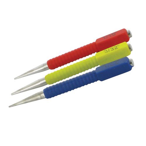 Silverline Tools 412456 - Botadores para clavos, 3 pzas (3 pzas)