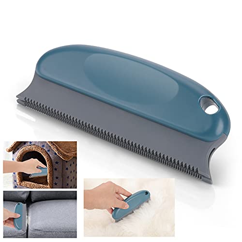 Molain Cepillo removedor de Pelo para Mascotas, removedor de Pelo de Perro para alfombras, sofás, Coches, Peine de Pelo de Gato, Cepillo de Goma para Pelo de Mascota, Productos de depilación de Perro