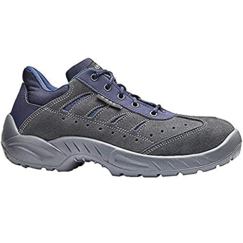 BASE Protection Colosseum S1P SRC Zapato de Seguridad, Talla: 41, Color: Gris/Cobalto, B0163GCR41