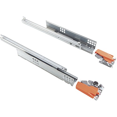 BLUM Tandem Plus Blumotion guías, 400 mm incluye acomplamientos, 550 horas