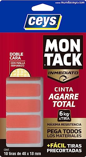 Ceys - Montack a.t - Inmediato - Cinta precortada - 10 Tiras
