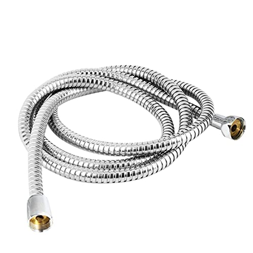 EUROXANTY Manguera de ducha | Manguera para la alcachofa de la ducha | Manguera flexible para el baño | Manguera clásica | Conector sólido | Accesorio de ducha | (2M)