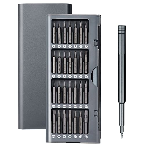 ZJRung Destornilladores de Precisión 56 en 1 Kit de Destornilladores Precision Magnéticos para iPhone Macbook PC CámarasJuguetes Electrónicos Relojes Carpintero