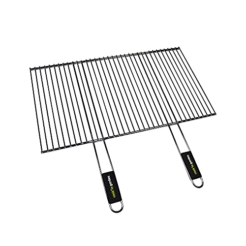 Cook'in Garden Gr027 - Parrilla de acero (70 x 40 cm)