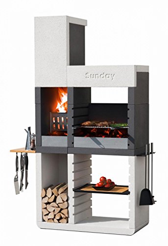 Unbekannt Sunday Chimenea de jardín One Tower