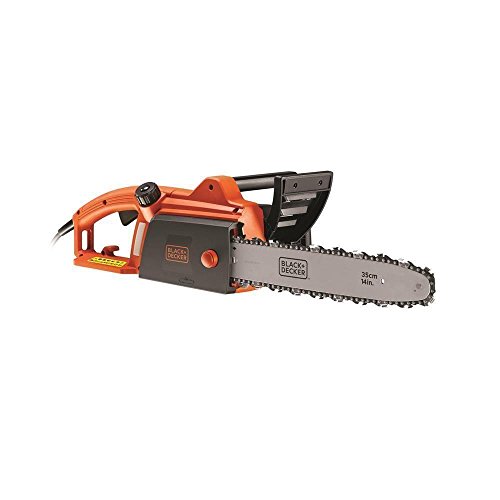 BLACK+DECKER CS1835 Motosierra eléctrica 1800W espada 35 cm velocidad 12.5 m