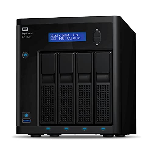 Western Digital My Cloud EX4100, NAS de Cuatro Compartimentos de 40 TB