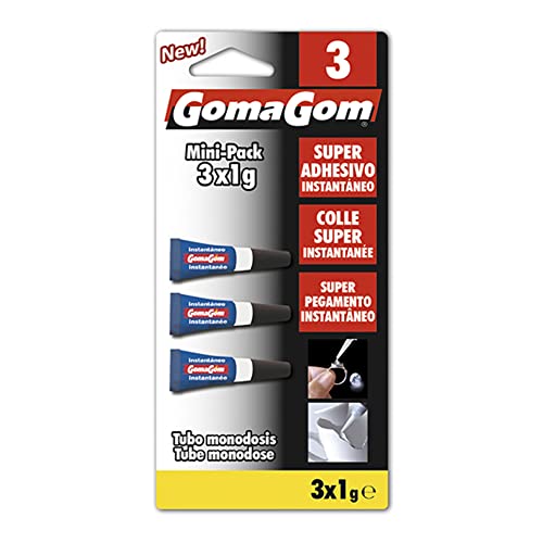 Gomagom No.3 Súper Adhesivo Instantáneo monodosis 1g (3) - 15610