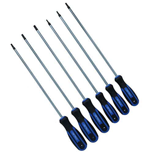 Destornilladores Torx Extra Largo de estrella T10-T30 Longitud total 260mm 6pc