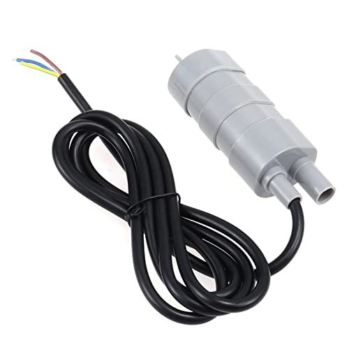 DIFCUL Bomba de agua sumergible de 12V, 840L/H alto flujo para autocaravanas estanque acuario Fuentes, de mesa Jardines de agua, bomba de sistemas hidropónicos