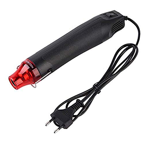 Xrten Pistola de Aire Caliente Profesional 300W Calor Herramientas para DIY, Retráctil PVC, Arcilla, Sello de Goma ect