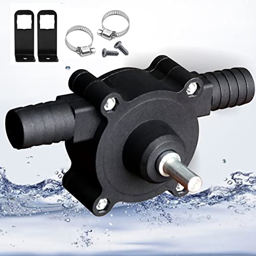 Mini Bomba de Taladro Bomba de Perforación Eléctrica Portátil de Mano Bomba Autocebante Portátil Bomba de Transferencia Autocebantes Manuales hogar pequeña bomba de agua para el hogar jardín